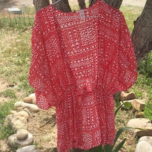 🧚🏻‍♂️ Victoria’s secret heart swim suit cover